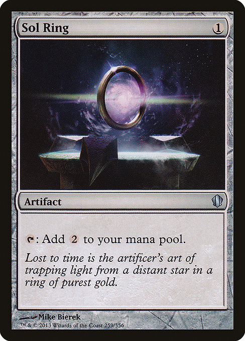 Sol Ring from Commander 2013
