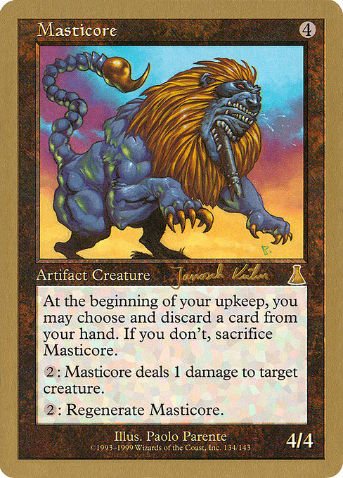 Masticore from World Championship Decks 2000