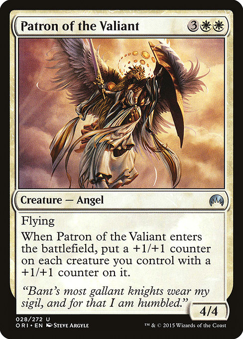 Patron of the Valiant from Magic Origins