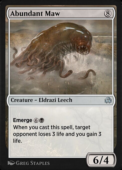 Abundant Maw from Shadows over Innistrad Remastered