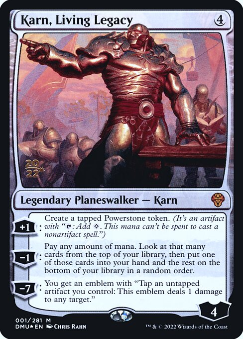 Karn, Living Legacy from Dominaria United Promos