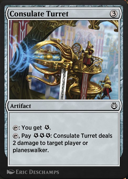 Consulate Turret highlighted card art