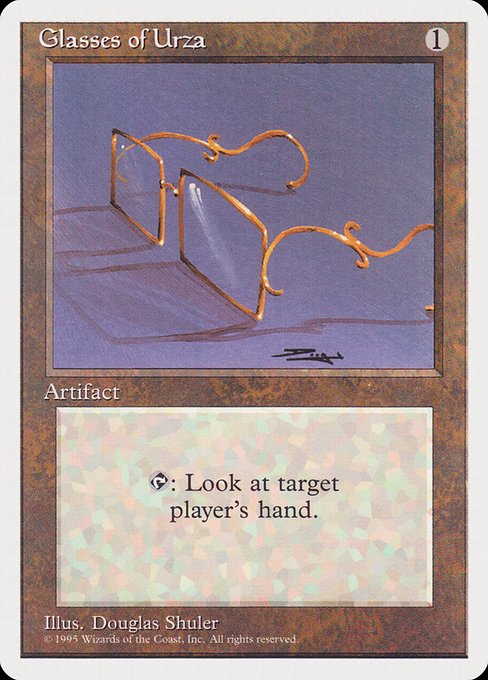 Glasses of Urza from Rivals Quick Start Set