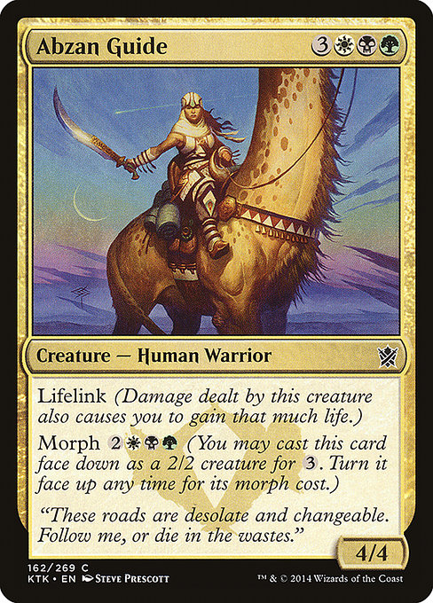 Abzan Guide from Khans of Tarkir