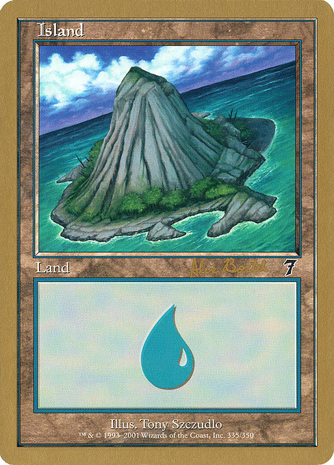 Island from World Championship Decks 2001