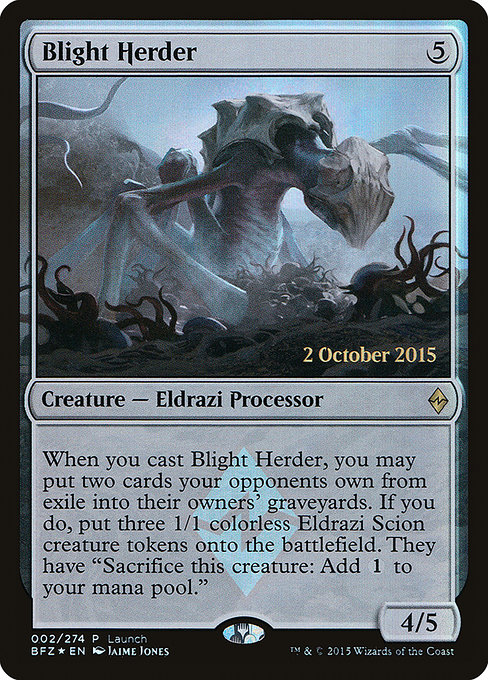 Blight Herder from Battle for Zendikar Promos