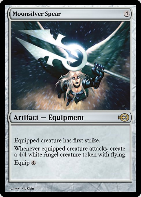 Moonsilver Spear from Magic Online Promos