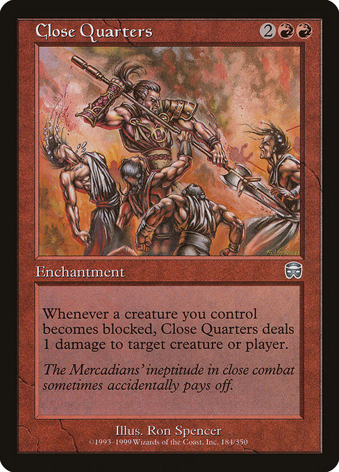 Close Quarters highlighted card art