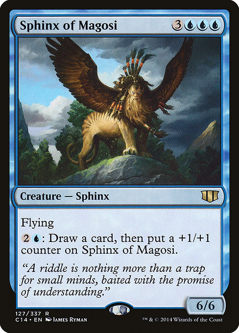 Sphinx of Magosi from Commander 2014