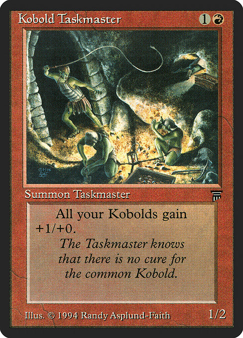 Kobold Taskmaster from Legends