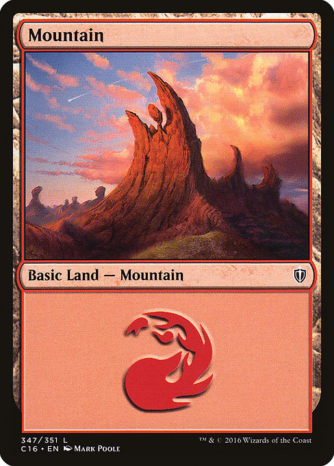 Mountain from Commander 2016