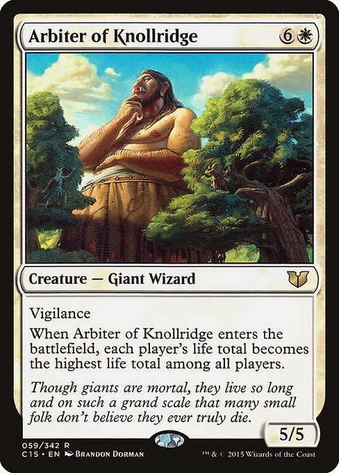 Arbiter of Knollridge from Commander 2015