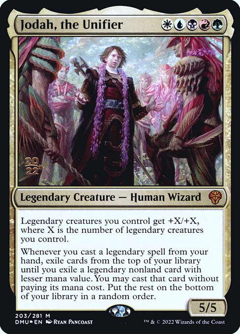 Jodah, the Unifier from Dominaria United Promos