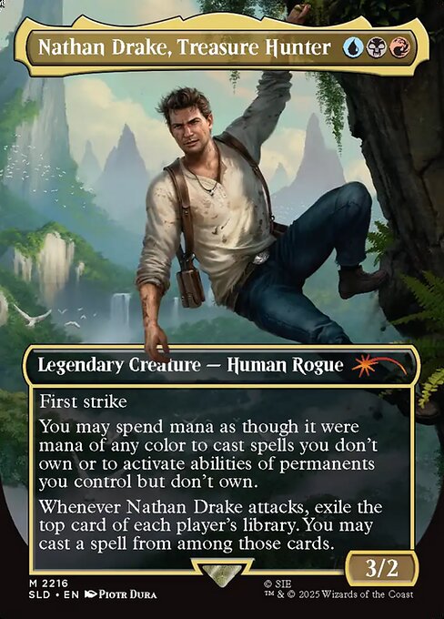 Nathan Drake, Treasure Hunter highlighted card art