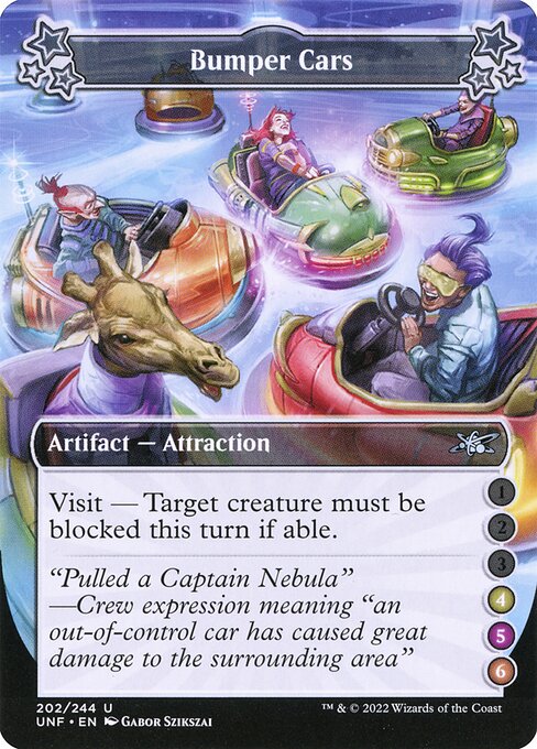 Bumper Cars highlighted card art
