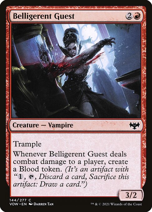 Belligerent Guest from Innistrad: Crimson Vow