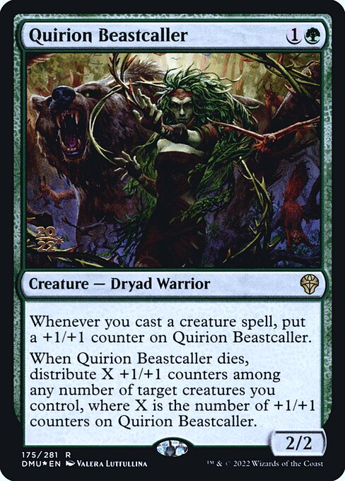 Quirion Beastcaller from Dominaria United Promos