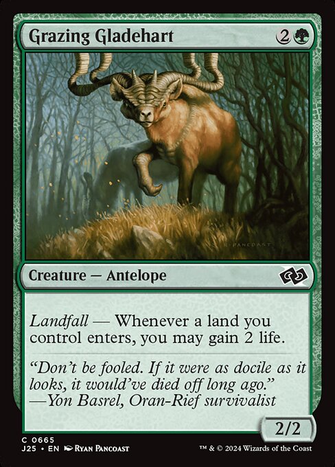 Grazing Gladehart highlighted card art