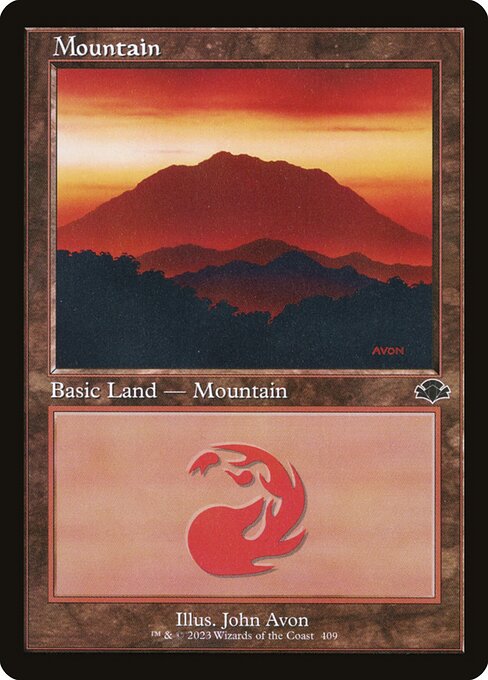 Mountain from Dominaria Remastered