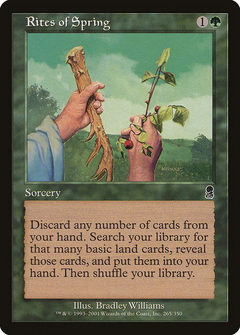 Rites of Spring highlighted card art