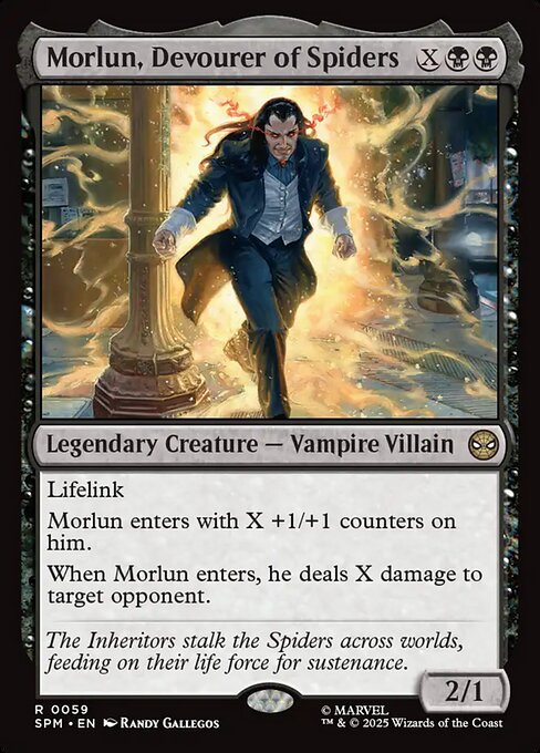 Morlun, Devourer of Spiders highlighted card art