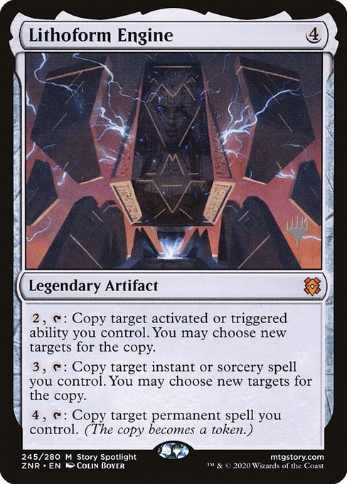 Lithoform Engine from Zendikar Rising Promos
