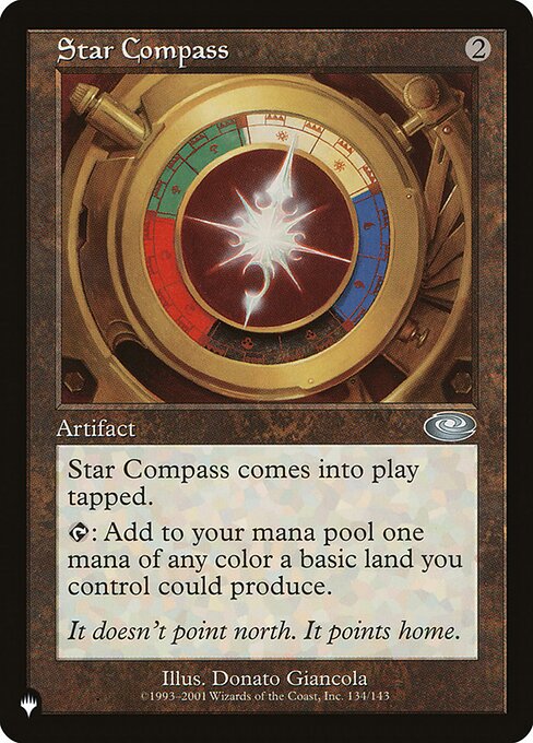 Star Compass highlighted card art
