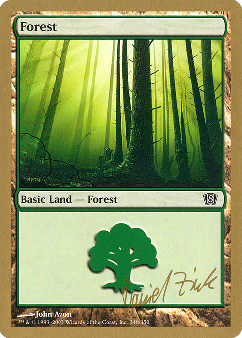 Forest from World Championship Decks 2003