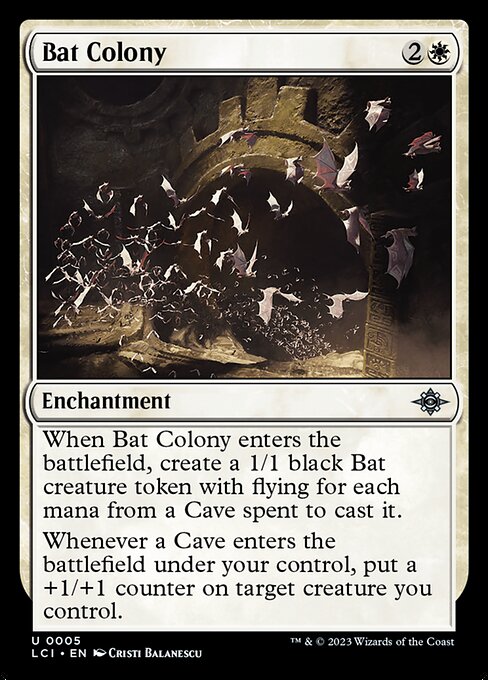 Bat Colony highlighted card art