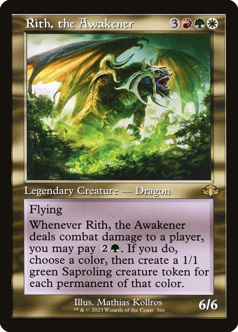 Rith, the Awakener highlighted card art