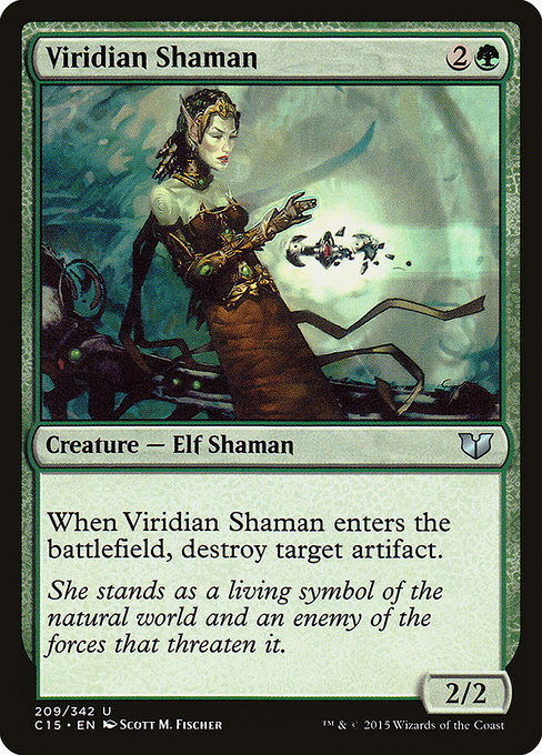 Viridian Shaman from Commander 2015
