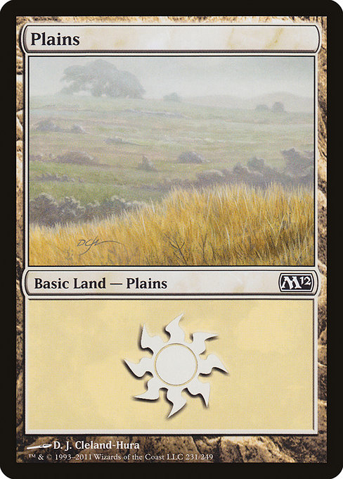 Plains from Magic 2012