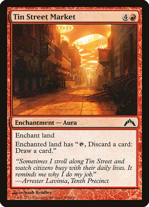 Tin Street Market highlighted card art