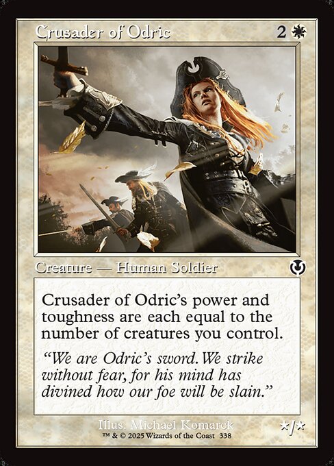 Crusader of Odric highlighted card art
