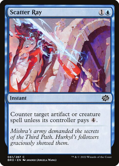 Scatter Ray highlighted card art