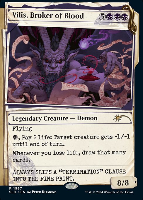 Vilis, Broker of Blood from Secret Lair Drop