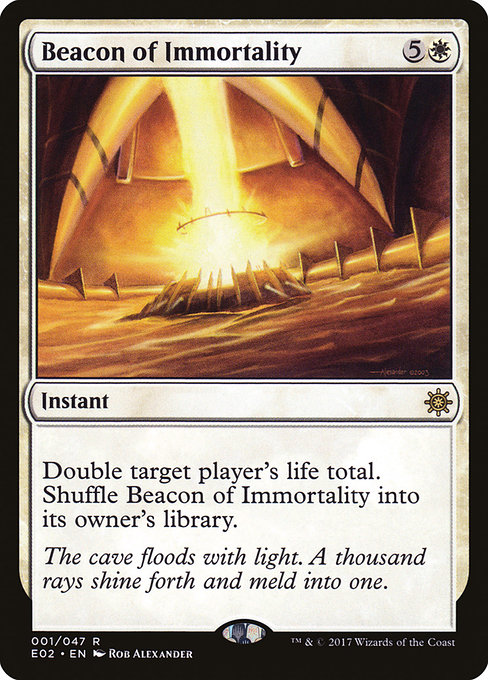 Beacon of Immortality from Explorers of Ixalan