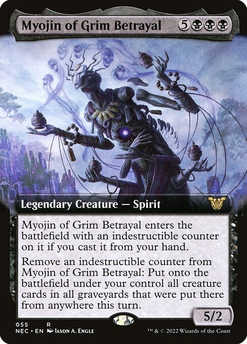 Myojin of Grim Betrayal highlighted card art