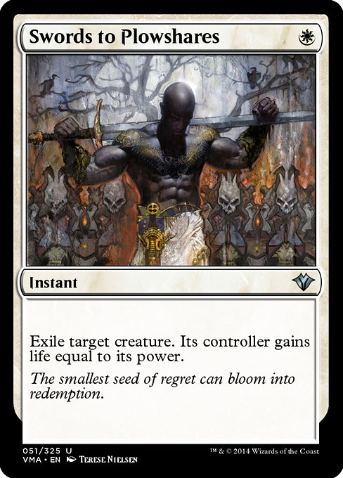 Swords to Plowshares from Vintage Masters