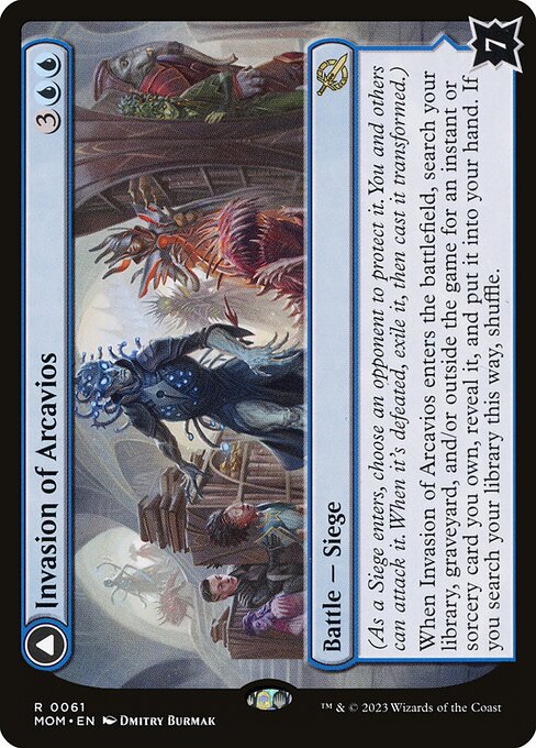 Invasion of Arcavios // Invocation of the Founders from March of the Machine