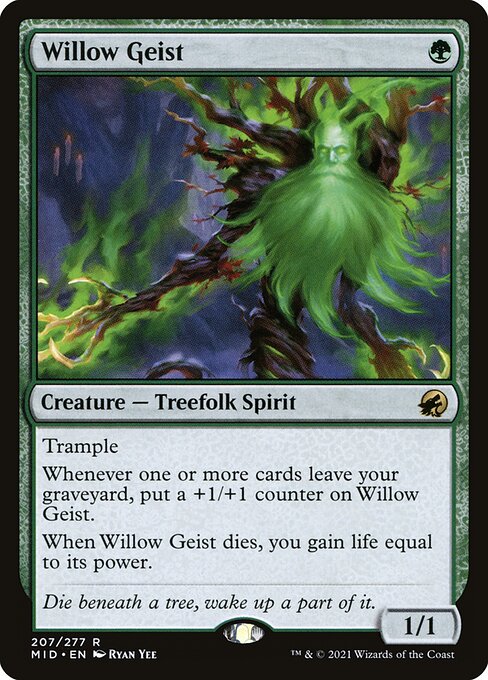 Willow Geist from Innistrad: Midnight Hunt