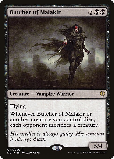 Butcher of Malakir from Duel Decks: Zendikar vs. Eldrazi