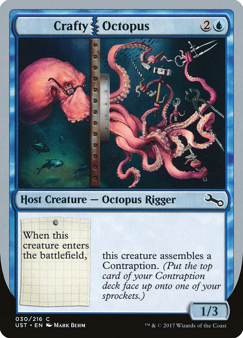 Crafty Octopus highlighted card art