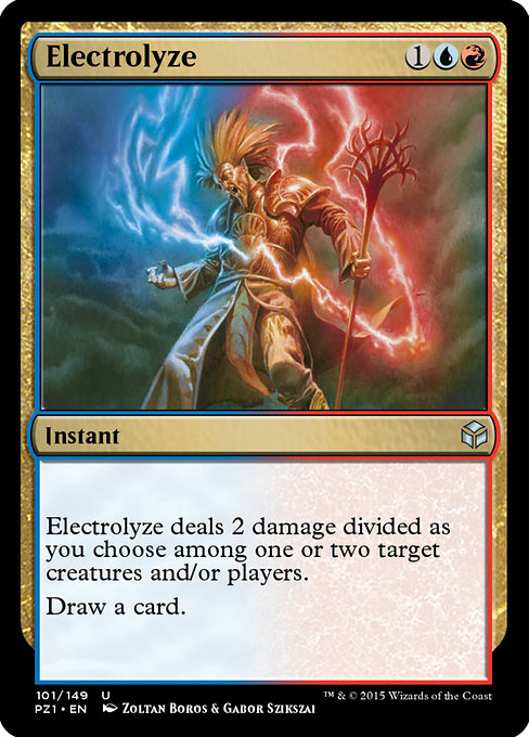 Electrolyze from Legendary Cube Prize Pack