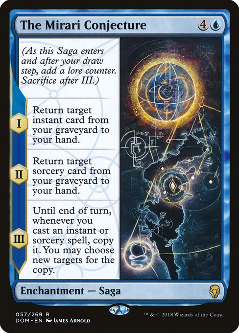 The Mirari Conjecture from Dominaria
