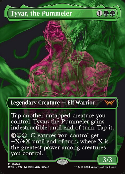 Tyvar, the Pummeler highlighted card art