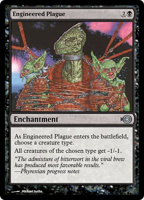 Engineered Plague highlighted card art
