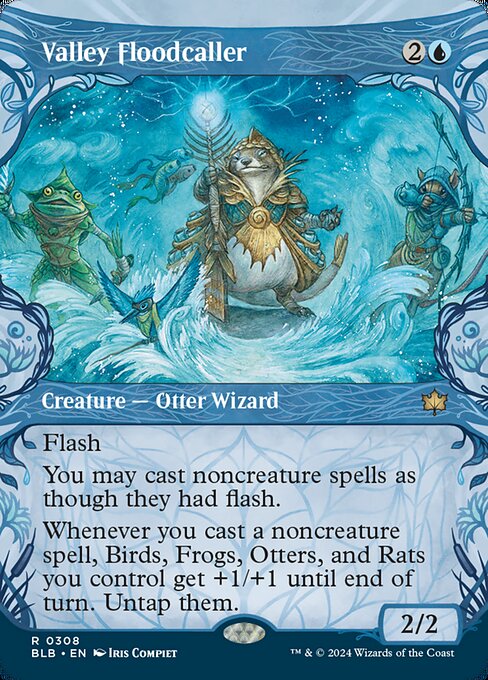 Valley Floodcaller highlighted card art