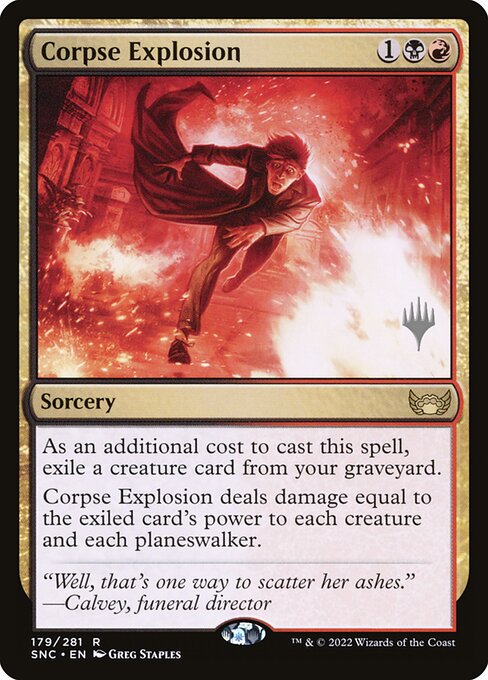 Corpse Explosion from Streets of New Capenna Promos