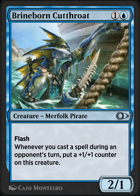 Brineborn Cutthroat highlighted card art